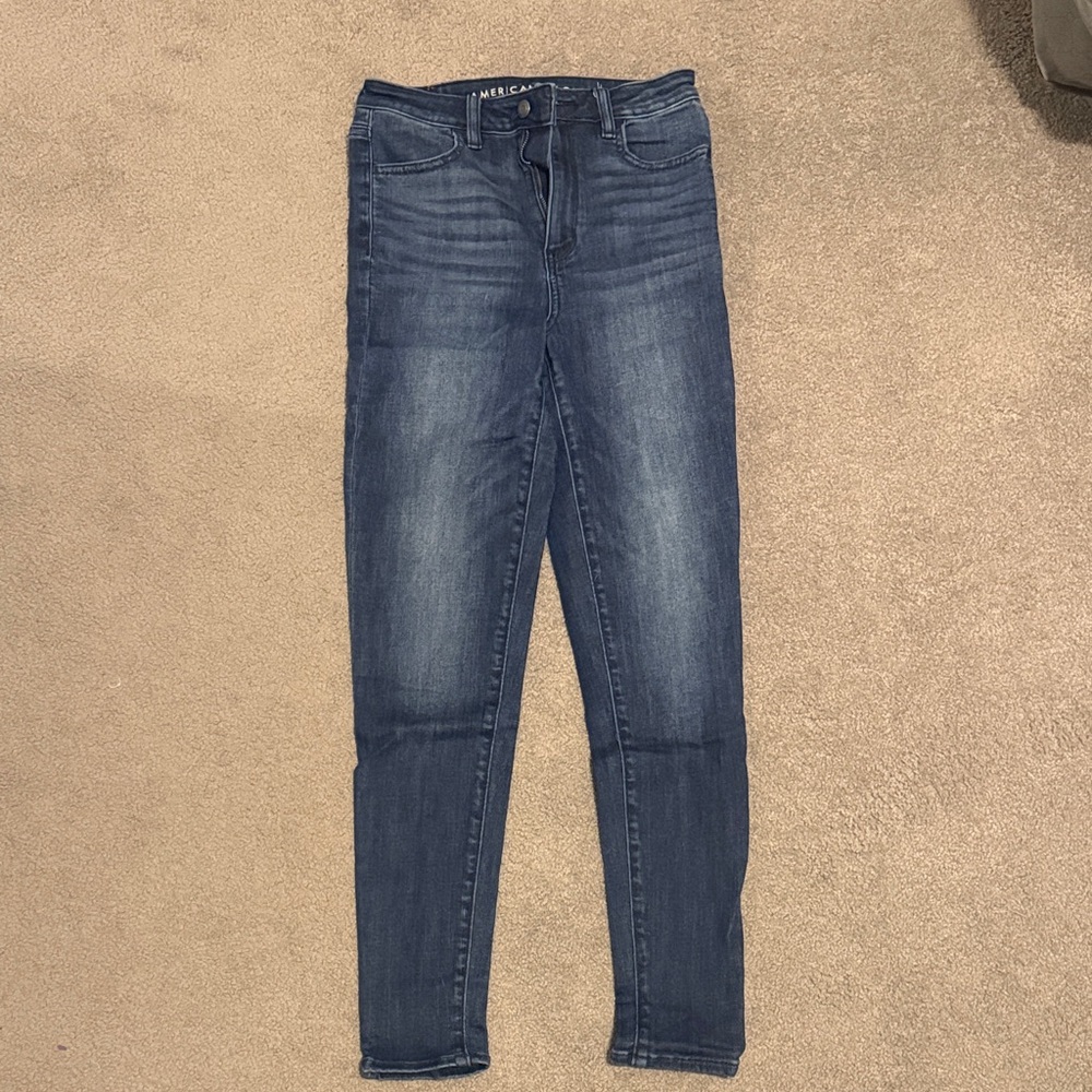 American Eagle Next Level Stretch Blue Denim Women's Jeans